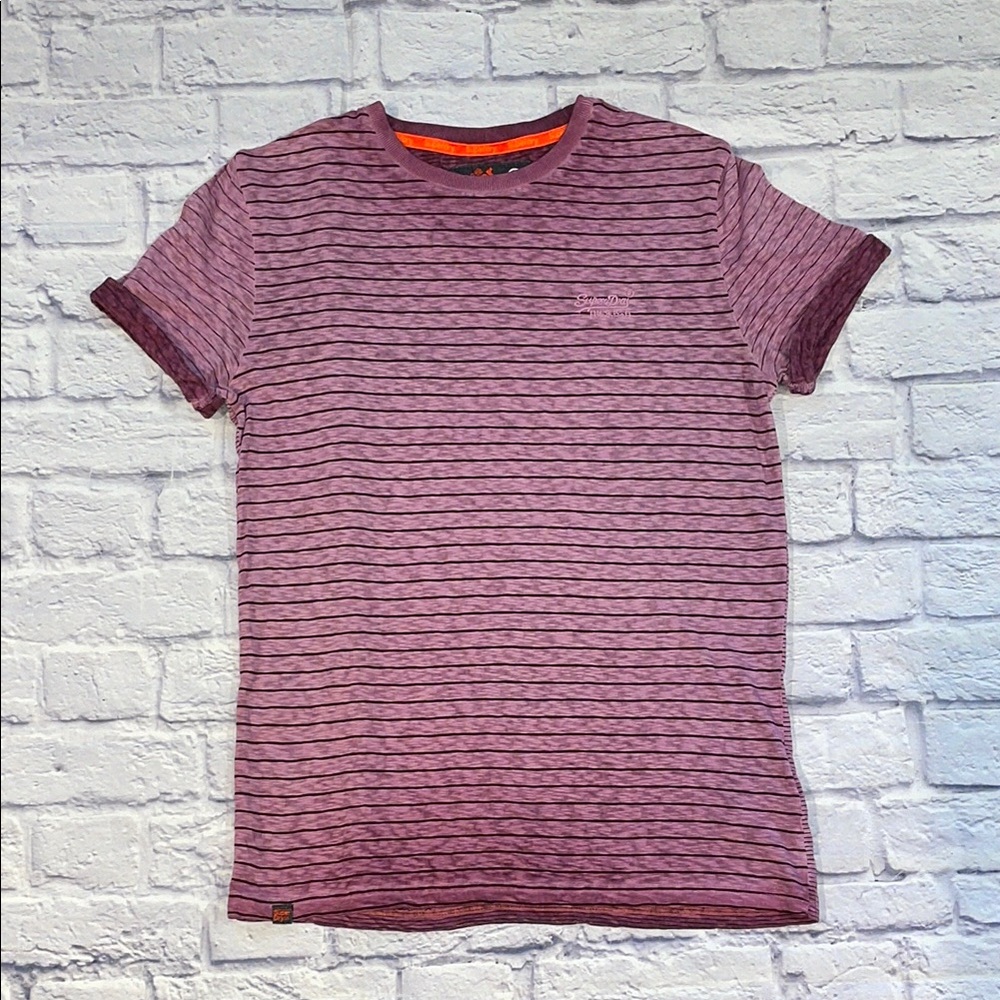 Superdry Low Roller Clash Stripe T-Shirt